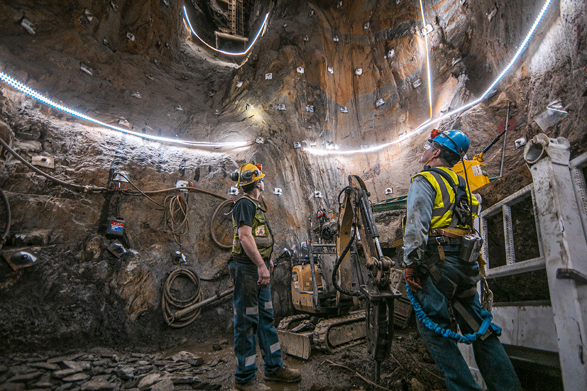 LBNF/DUNE Pre-excavation Work Continues Above And Below Ground ...