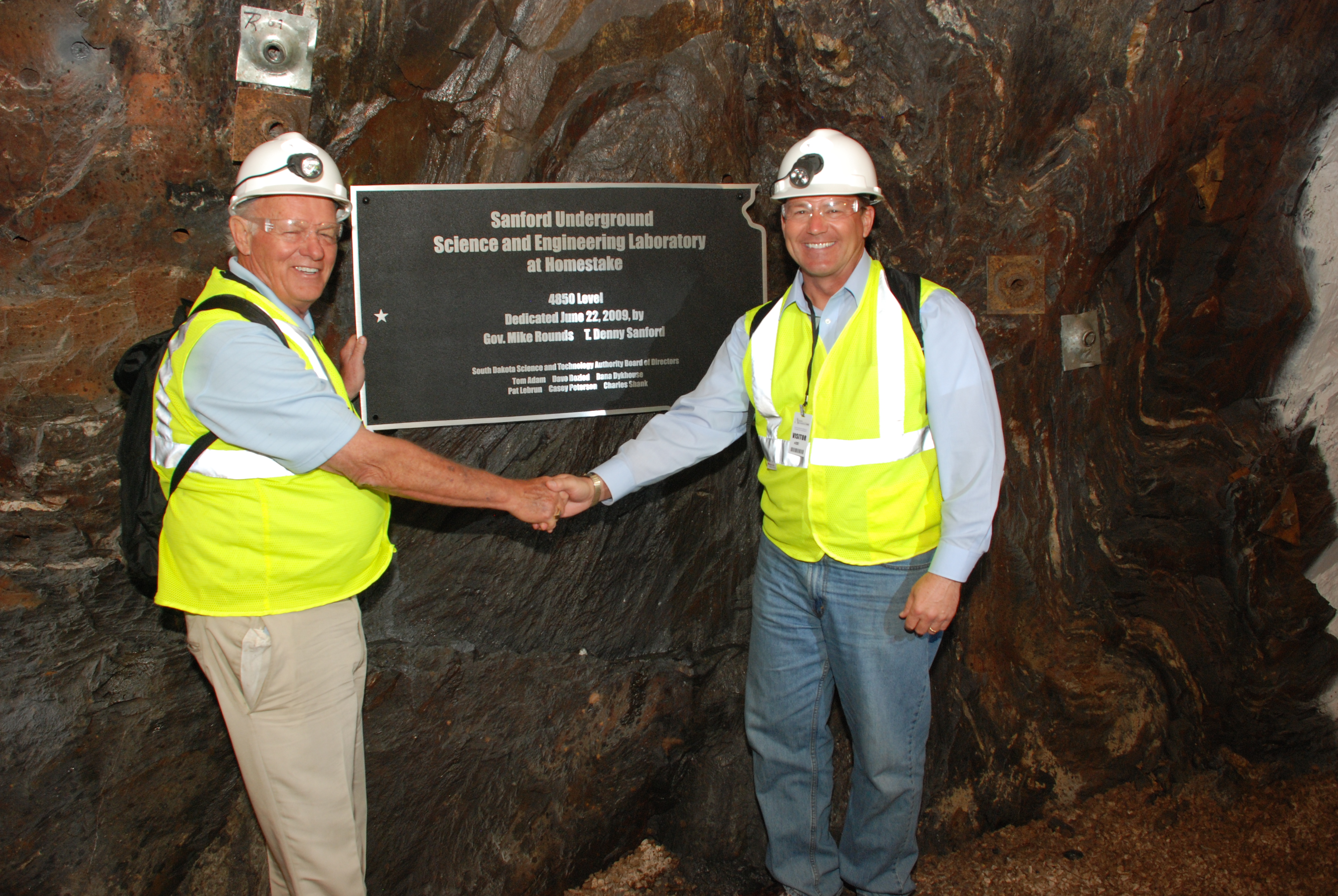 Sanford Lab dedicated 4,850 feet underground Sanford Underground