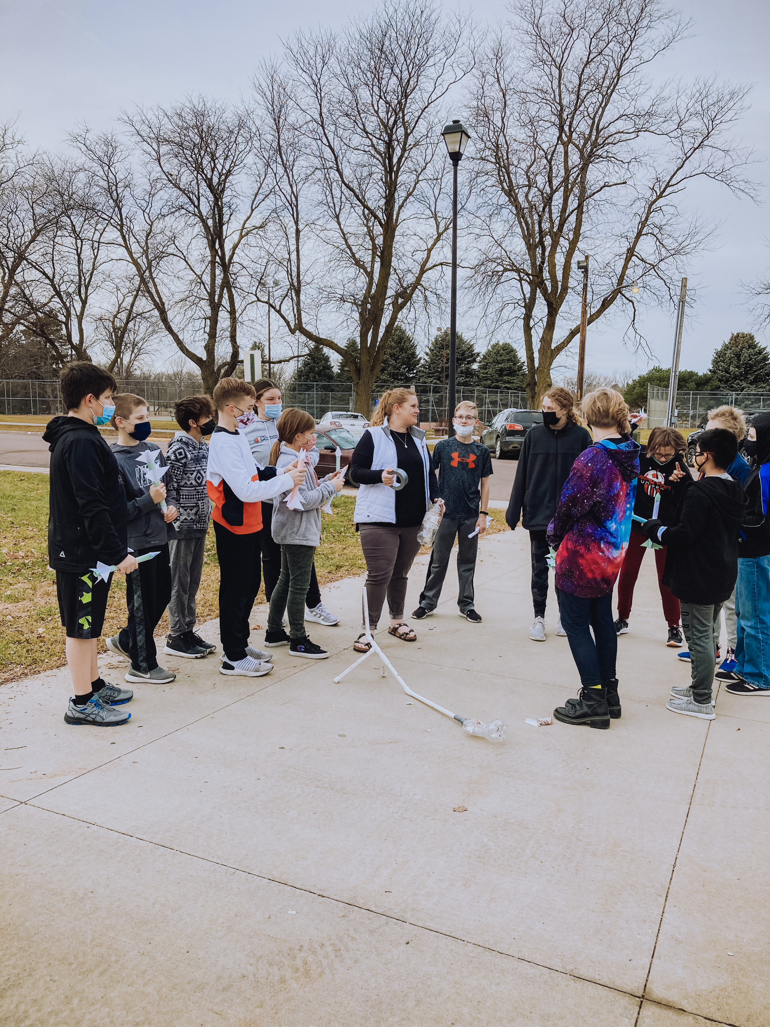 Nicole Mehlhaff leads an activity 