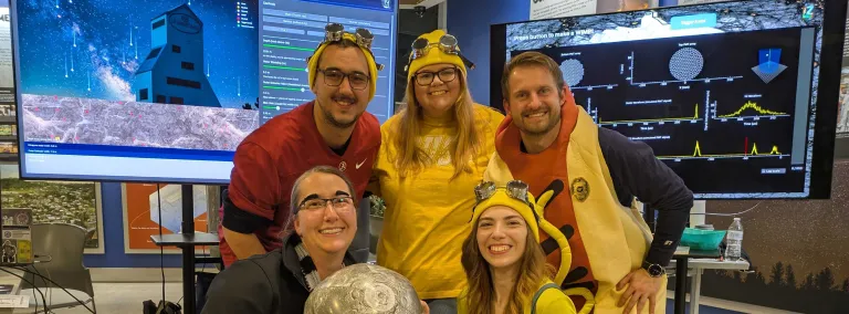 LZ crew at Dark Matter D\ay