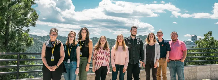 Image of 2019 Sanford Lab interns