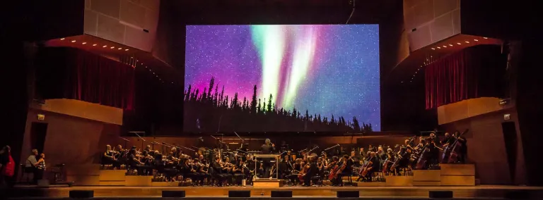 KV 265's flagship project is its acclaimed Science & Symphony films for orchestra.