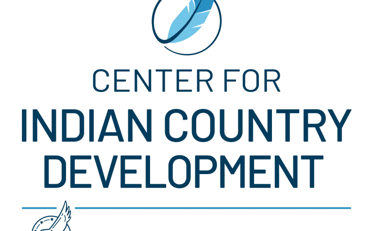 The Center for Indian Country Development Logo, Federal reserve Bank of Minneapolis.