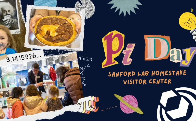 Pi Day at the Sanford Lab Homestake Visitor Center