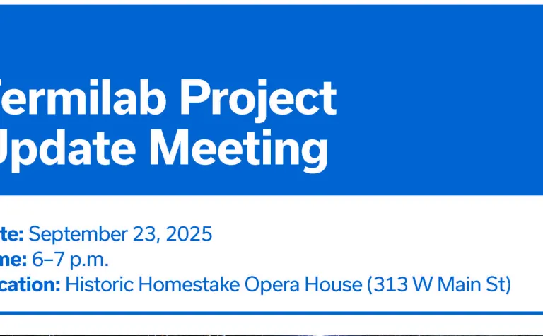 Fermilab project meeting information