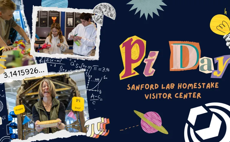 Pi Day at the Sanford Lab Homestake Visitor Center
