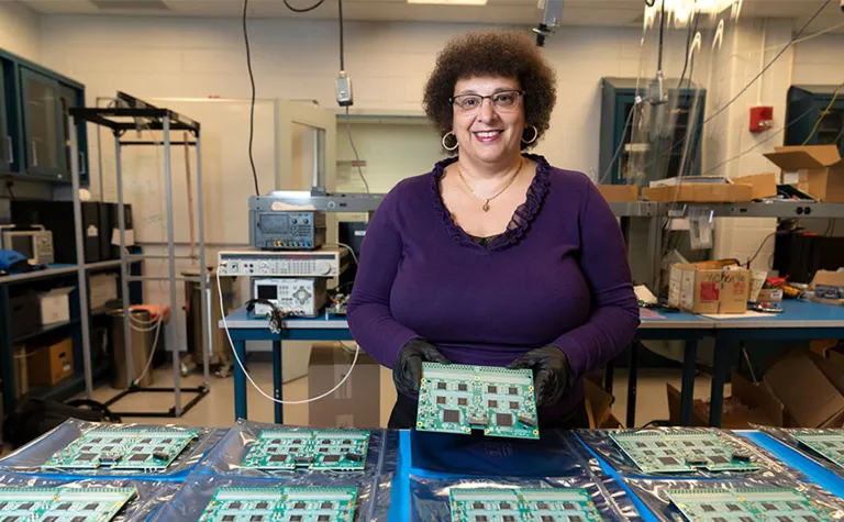 Mary Bishai, a distinguished scientist at Brookhaven National Laboratory, has been named a Fellow of the American Association for the Advancement of Science in recognition of her contributions to neutrino physics.