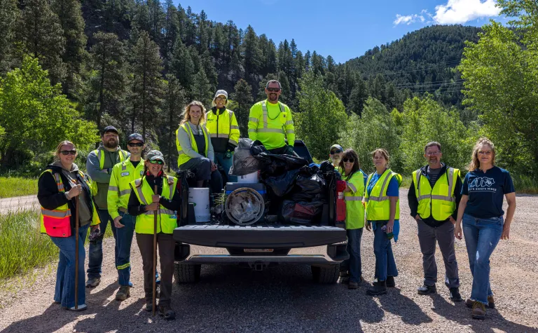 One of the groups who took part in the 2026 Annual Clean-up Day at SURF. 