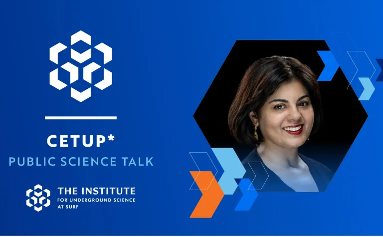 Talk Flyer with photos and logo