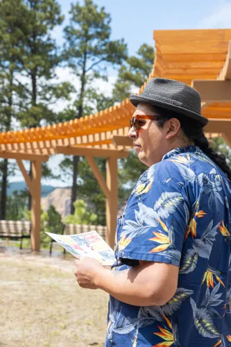 a photo of Marty Two Bulls Jr. at SURF