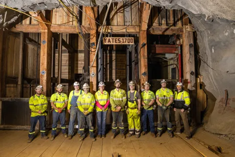 Yates Crew poses at the 1700