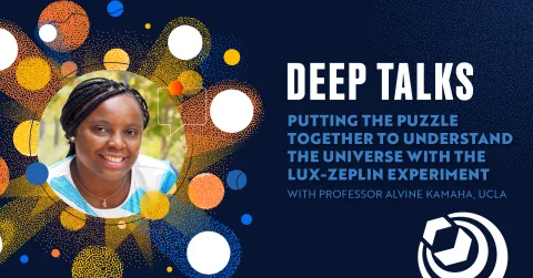 Deep Talks flyer for December 2025 