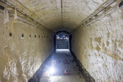 Inside one of the DUNE Caverns 