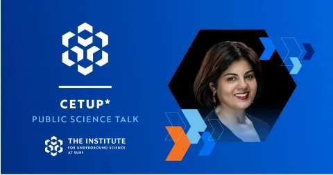 Talk Flyer with photos and logo