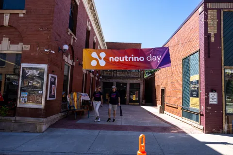 Neutrino Day Banner