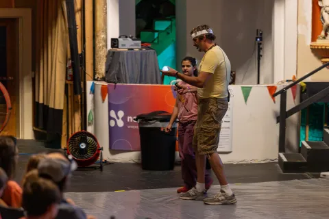 SDPB’s Science Steve wows the crowd at the Homestake Opera House 