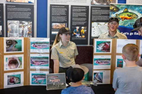 SD Game fish and parks during Neutrino Day 