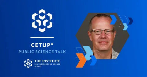 A flyer with a photo of Dr Jaret Heise