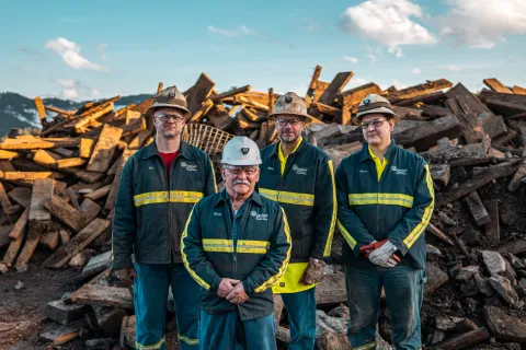 Joseph Sigdestad, Ricky Allen, Michael Harvey, Alexis Novotny