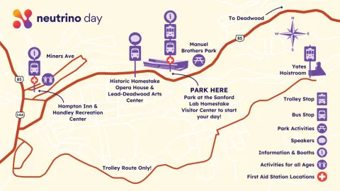 Neutrino Day map