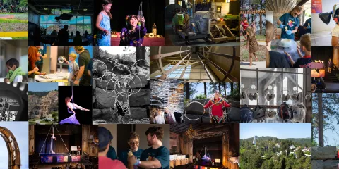 These images represent the work of a select group of eight photographers who will now get the opportunity to visit and photograph the underground laboratory.  Multiple images are represented here from the 2025 Neutrino Day at SURF. 