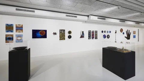 A photo of the exhibit. 