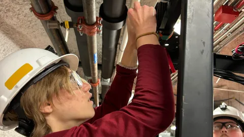 2026 REU working Students at SURF 